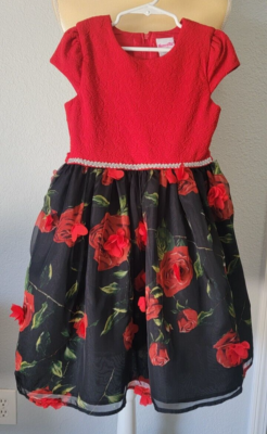 girls size 6 formal dress Heavenly Black Couture Rental Gown main image 1