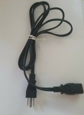 5 FT 3-Prong Computer PC Monitor TV Printer Replacement Power Cord Dell HP New