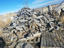 Big Heavy Box, 65+ LBS Better Assorted Hand Split Firewood. Dry. Elm, Poplar, Co
