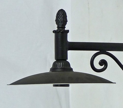 APPLIQUE LAMPADA DA PARETE PER INTERNO E ESTERNO FERRO FORGIATO ART.L77 COUNTRY - Imagen 2 de 6