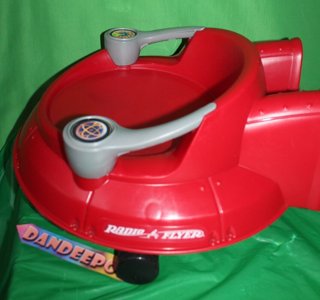 Radio Flyer Spin N Saucer Spaceship Toy Model 635 eBay