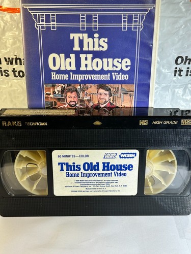This Old House/VHS/RARE/VINTAGE/Bob Vila/Norm Abram/PBS/WHEN MEN WERE MEN - Picture 5 of 6