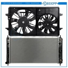 Radiator Cooling Fan Kit For 2008-2012 Chevrolet Malibu 2007-2009 Saturn Aura