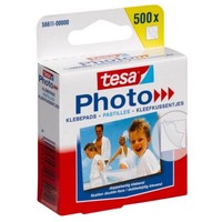 Tesa 56611-00000-00 500X Photo Doppelseitige Klebepads 1,2 X 1,3 Cm