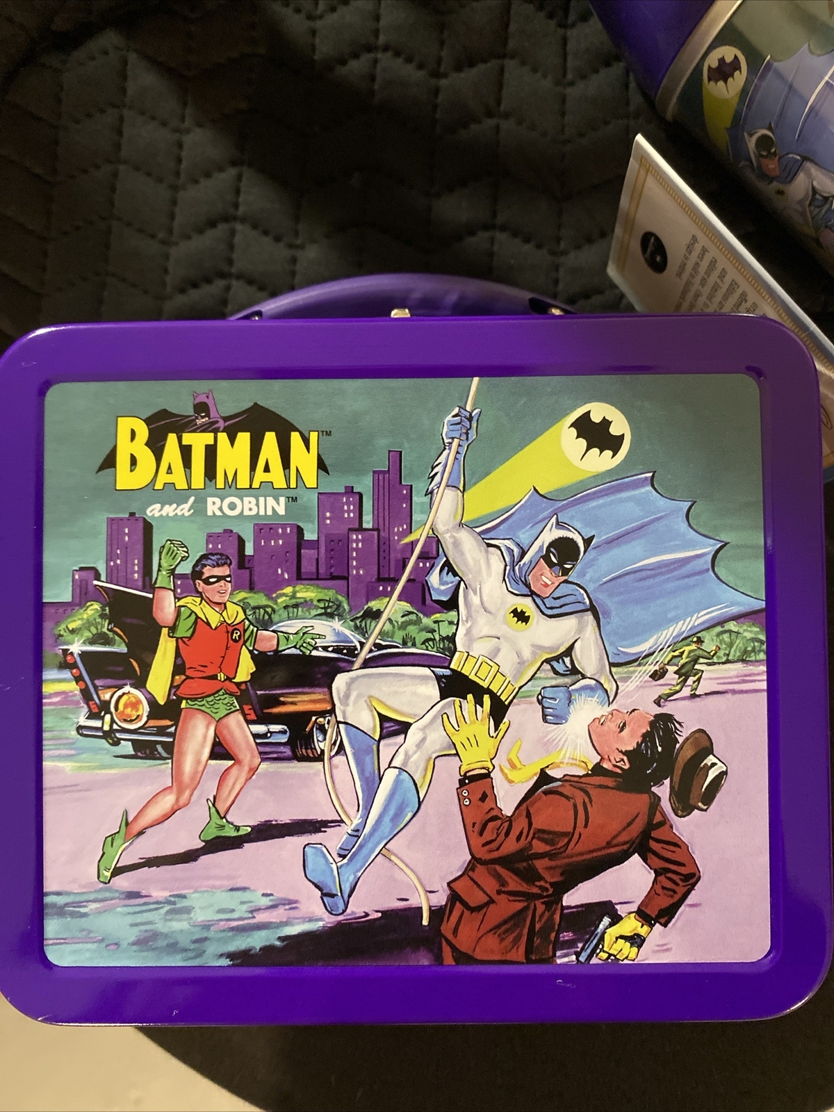 Vintage Batman And Robin Lunchbox And Thermos Set eBay