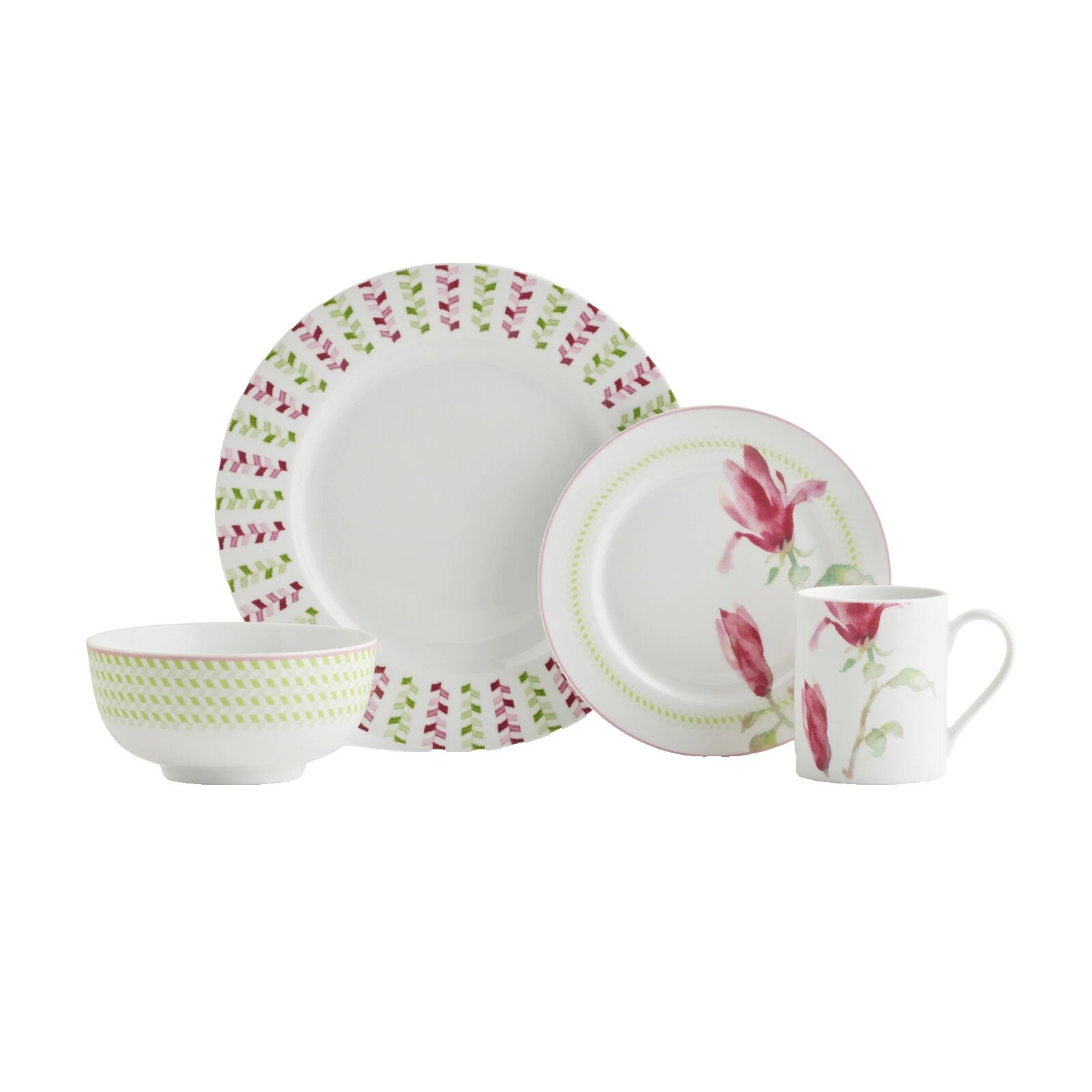 Floral Spode Porcelain Dinner Service Sets