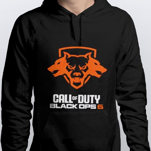 Call Of Duty Black Ops6 New Printed Black Hoodie All Sizes S,M,L