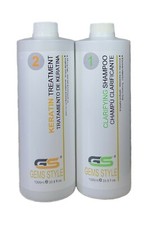 BRAZILIAN KERATIN TREATMENT BLOW OUT GS GEMS For All hair types. 34 oz / 1L