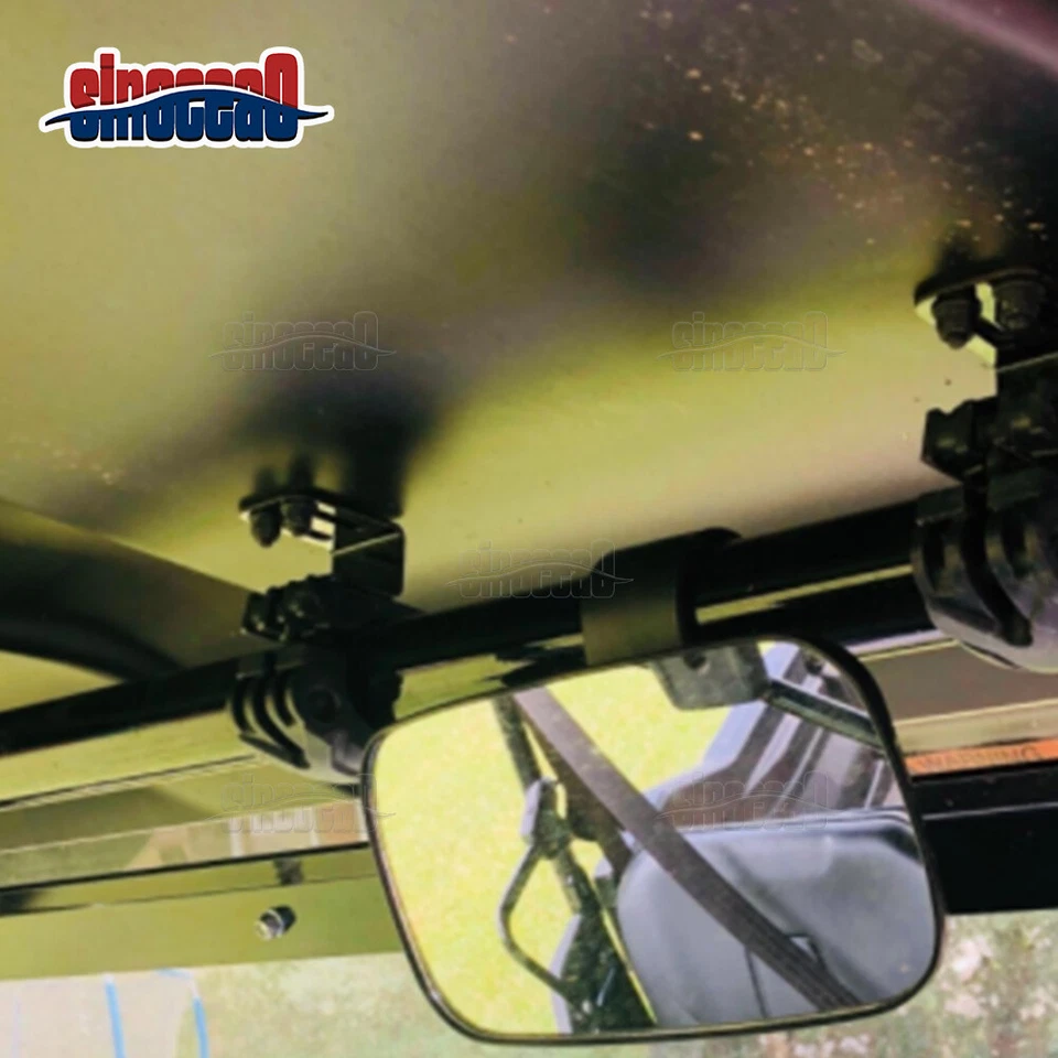 1.5-2'' Side Rear View Mirrors For Can-Am Commander 800 1000 Maverick Max X3 - Image 3 of 4