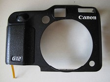 Canon Powershot G12 Digital Camera Front Cover Part with cable