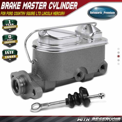 Brake Master Cylinder with Reservoir for Ford Country Squire LTD Lincoln Mercury - 第 1/1 張圖片