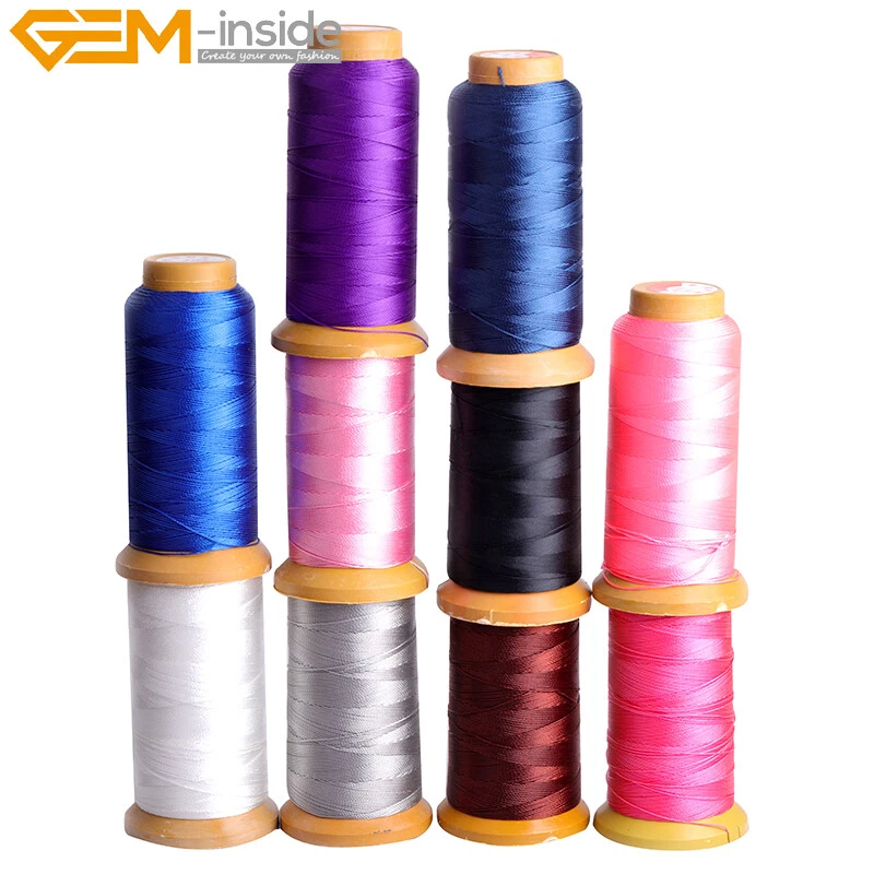 30 Meters Nylon Beading Cord Knotting Jewelry Making 210D Sewing Thread 0.6mm - Image 2 of 4