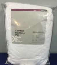 Made By Design Comfort Mattress Pad XL Twin Size 39X80X16 New In Package