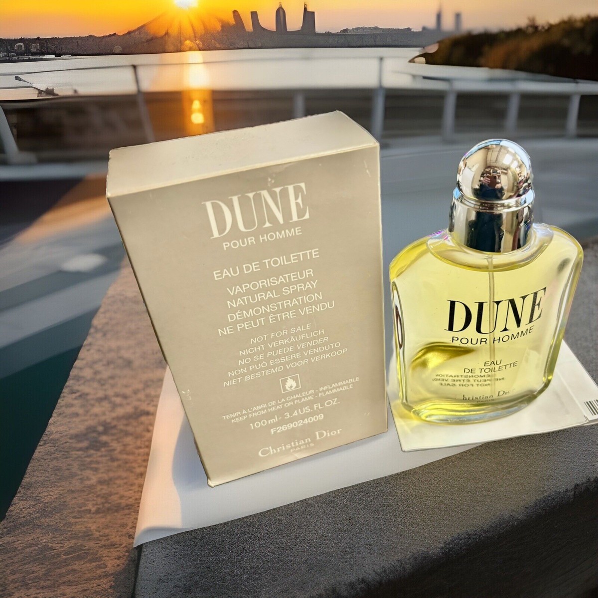 Christian Dior Dune Pour Homme EDT Spray 3.4 OZ. ORIGINAL