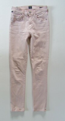 COH Citizens of Humanity Rocket High Rise Skinny Crop Jean, Light Pink - Size 24