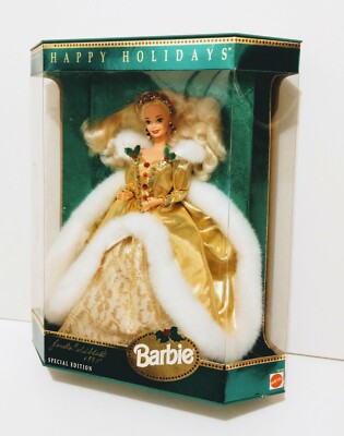 1994 MATTEL BARBIE HAPPY HOLIDAYS SPECIAL EDITION. VINTAGE BARBIE