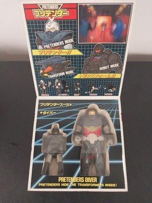 Takara G1 Transformers C-203 DIVER Pretender 1988 Masterforce Japan MISB Sealed