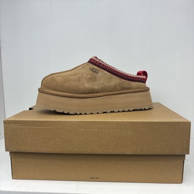 UGG Tazz Chestnut Suede Shoes for Women - Size US 6 - Brown