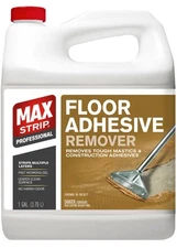 Floor Adhesive Remover - 1 Gallon - Professional Fast Working Gel Strips Multipl