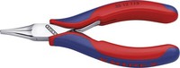 Knipex Elektronik-Greifzange Flachzange 115Mm Mehrkomponenten-HüLle 35 12 115