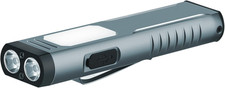 Rechargeable EDC Flashlight with Sound Beeper, Portable Flat Pocket Flashlights,