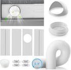 YJHome Portable AC Window Vent Kit with 5.9" Exhaust Hose & Universal...