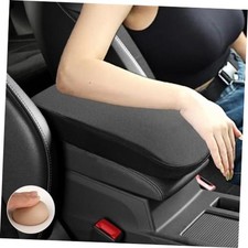 Upgrade Car Console Armrest Pad,Car Armrest Cushion with Comfortable Black1