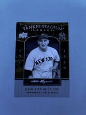 2008 Upper Deck Yankee Stadium Legacy Allie Reynolds Game 2193:10/07/1950