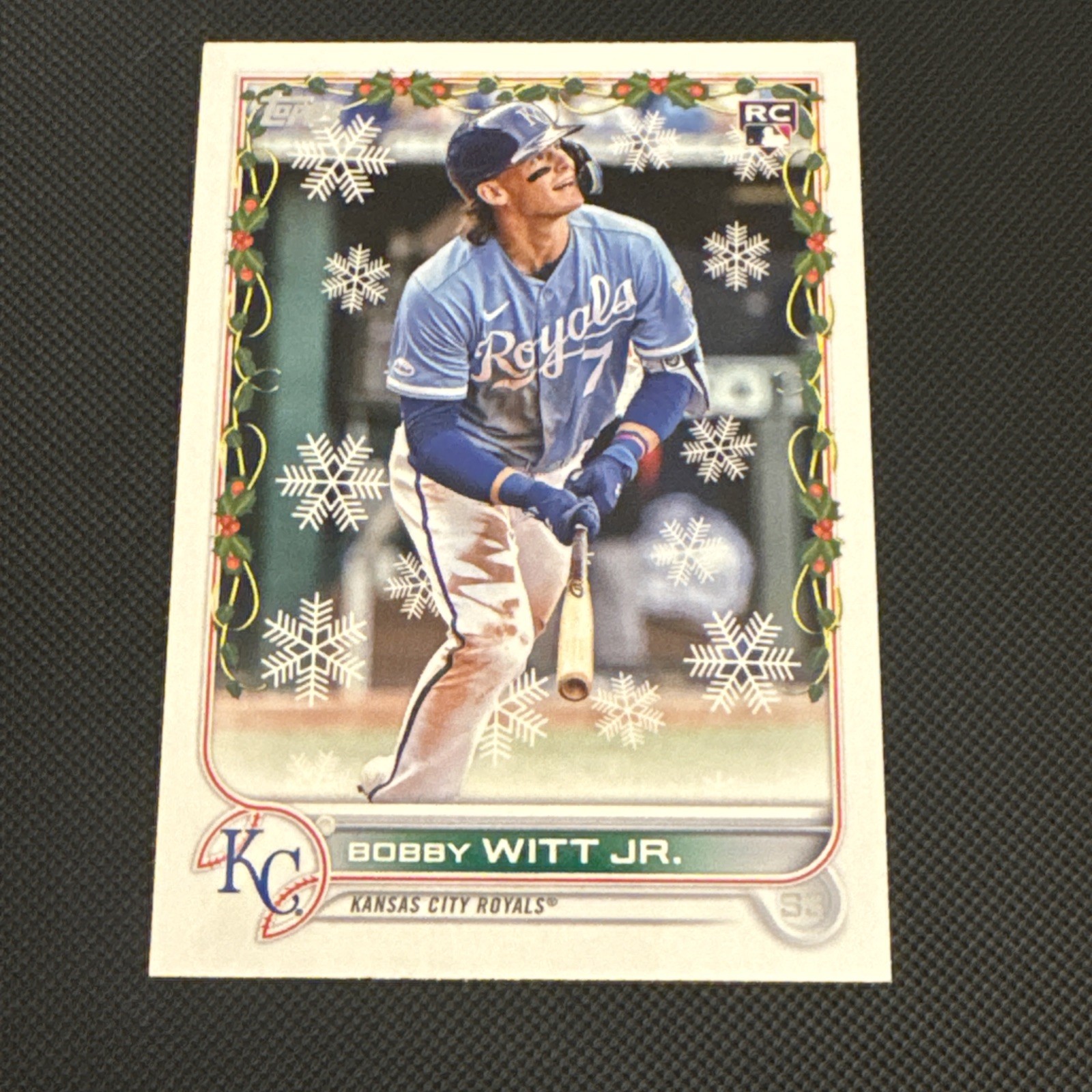 2022 Topps Holiday Bobby Witt Jr HW150