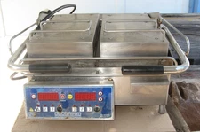 DOUGHPRO SL1577 COMMERCIAL SANDWICH GRILL Split-Lid Smooth 220VAC PANINI PROLUXE