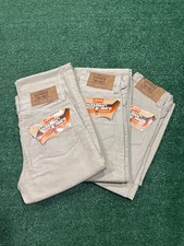 NOS Vintage 70s Levis Student Straight Leg Corduroy Jeans Saddle Man Youth size