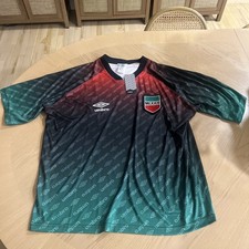 Umbro Mexico National Team Vintage Style Soccer Jersey Men's Size L NWT