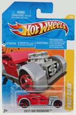 Hot Wheels Fast Cash Foreign 2011 HW Premiere - V0012 NRFP Red 1:64