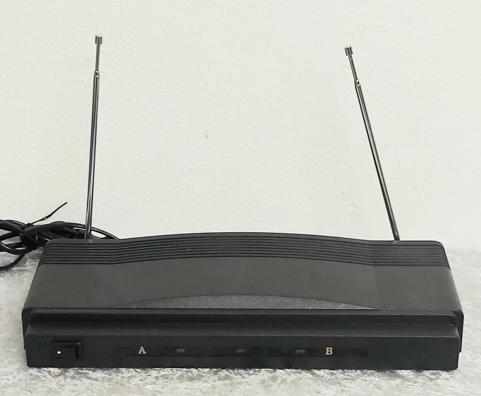 Karaoke FM Empfänger AT-306 Kabellos Mikrofon