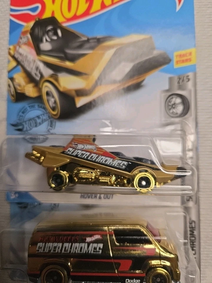 Hot Wheels|Dodge|Super Chromes|Gold|2018|2017|hover&out|Hotwheels.  - Image 2 of 4