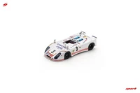 Spark S9799 1:43 Porsche 908/2 No.3 24H Le Mans 1975 Modellauto Resin Weiß