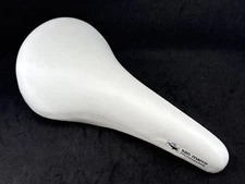 VINTAGE NOS 1989 Selle San Marco PROFESSIONAL Saddle WHITE Leather Saddle
