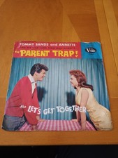 Buena Vista F-802 Annette Tommy Sands Parent Trap Picture Sleeve 1962 45rpm VG-