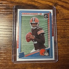 2025 Donruss Optic Rated Rookie #203 Shedeur  Sanders Browns PACK FRESH 🔥