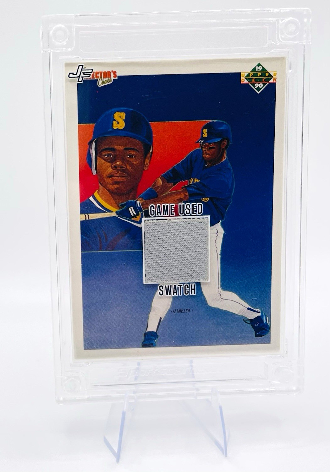GREAT DEAL🚨2022 JERSEY FUSION KEN GRIFFEY JR. GAME-USED SWATCH 1991 COL. CHOICE