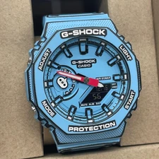 Casio G-SHOCK MANGA THEME GA-2100MNG-2AJR Men's Watch Octagon Blue