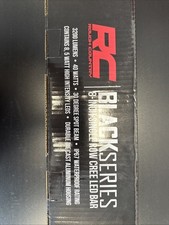 Rough Country Black Series 8 In Single Row Cree Led Light Bar Rough Country Black Series 8 In Single Row Cree Led Light Bar