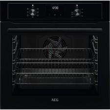 Image of AEG BCX33501KB 3000 SurroundCook Built In 59cm Electric Single Oven Black A