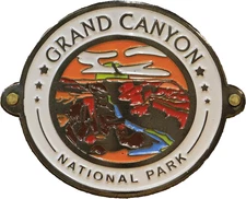 Grand Canyon National Park Hiking Stick Medallion