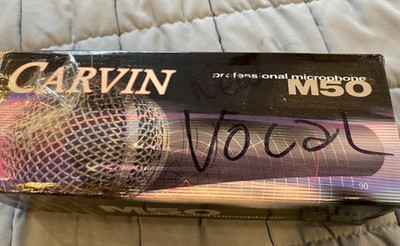Carvin M-50 professional microphone-new old stock