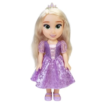 Rapunzel Puppe 35cm, reflektierende Glitzeraugen, bewegliche Gelenke, auszieh... - Bild 1 von 4