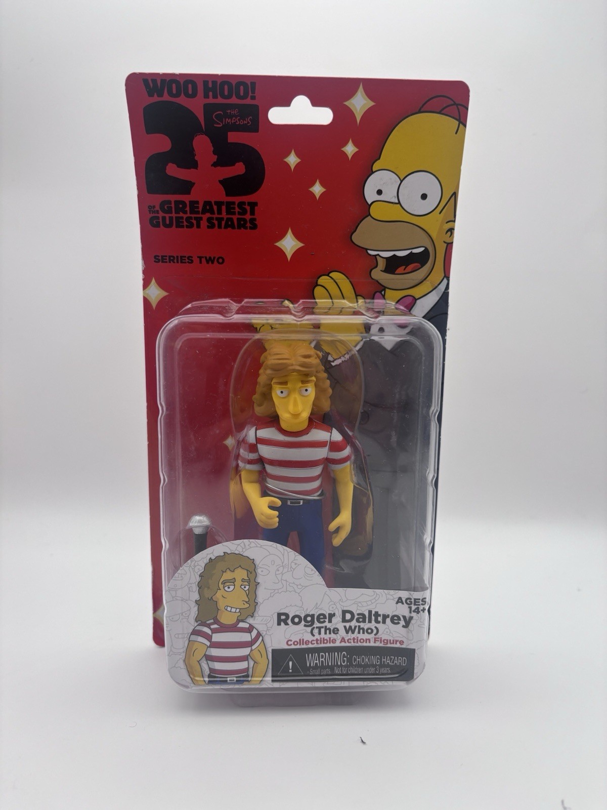 Neca Simpsons Roger Daltrey (The Who) Series Two Collectible Action Figure