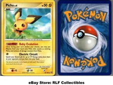 2008 Pokemon, D&P Stormfront, #45/100 Pichu Lv. 8, Uncommon (b)