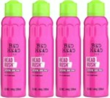 TIGI Bed Head Headrush Shine Hair Spray for Smooth Shiny Hair 5.3 oz 4 PACK