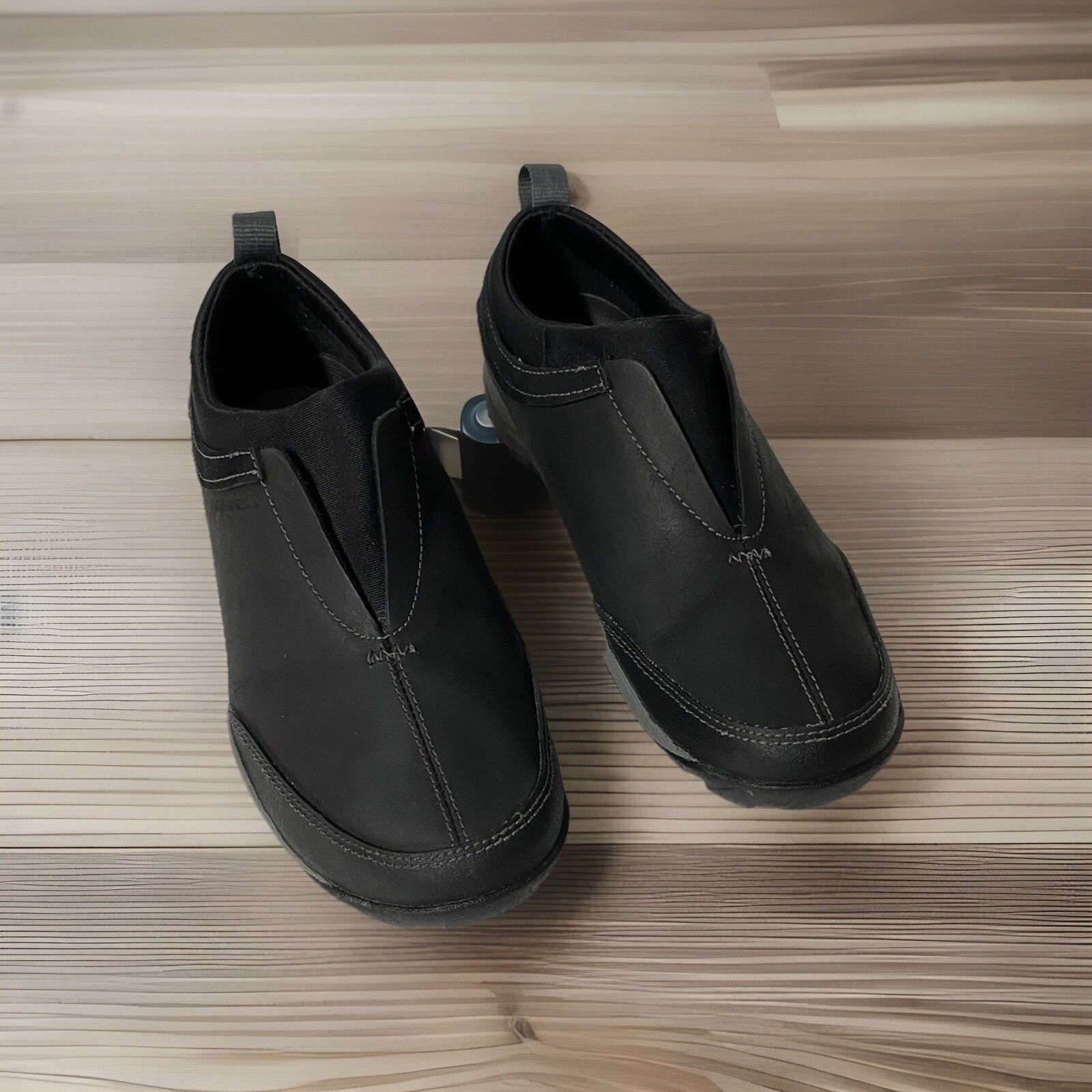 Scarpa Merrell Black Dewbrook Moc slip on outdoor Select Dry Active Heat taglia 7 5